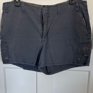 American Eagle Outfitters Vintage Women's Dark Gray Cargo Shorts